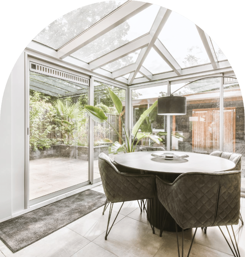 Veranda à gaillon pour une maison sublime